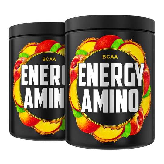 BCAA Energy Amino Doppelpack - Peach Power