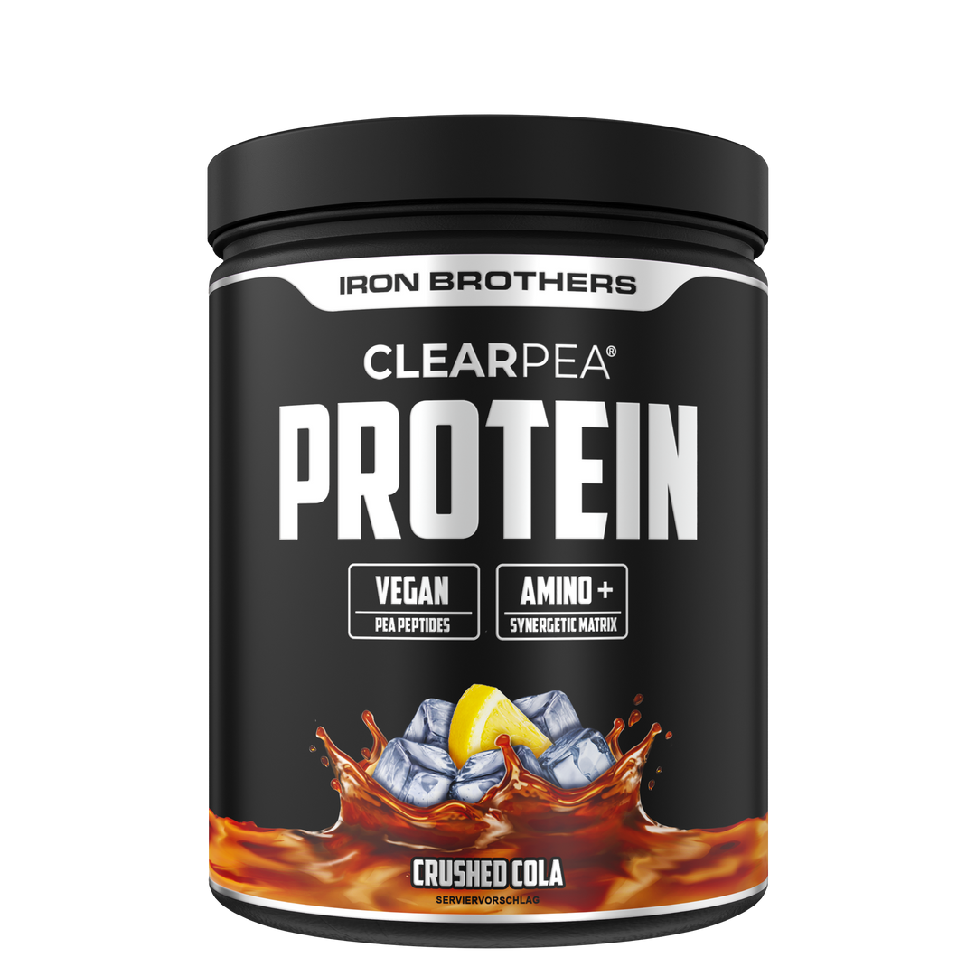 Clearpea Protein Crushed Cola Flavour - Veganes Clear Protein von Iron Brothers - Cola Geschmack