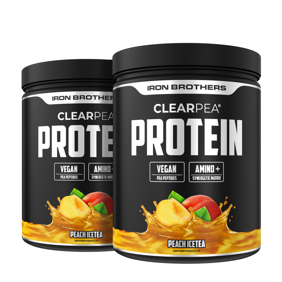 Clearpea Protein Doppelpack von Iron Borthers - Peach Icetea