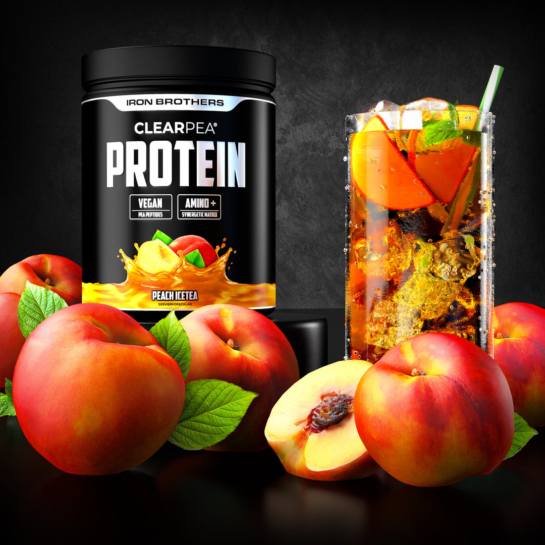 Clearpea Protein von Iron Brothers - Clear Protein Peach Icetea