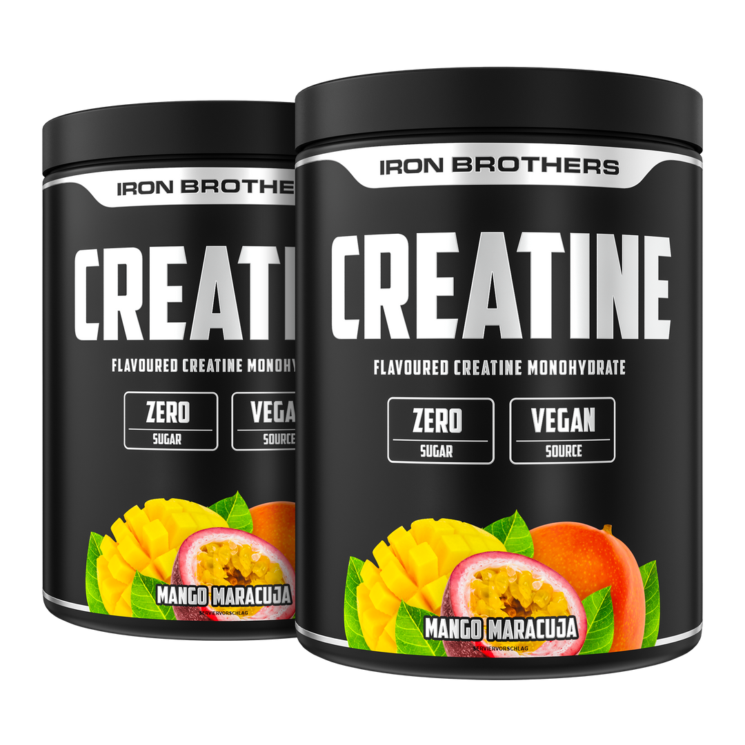 Creatine Flavoured Doppelpack von Iron Brothers - Mango Maracuja