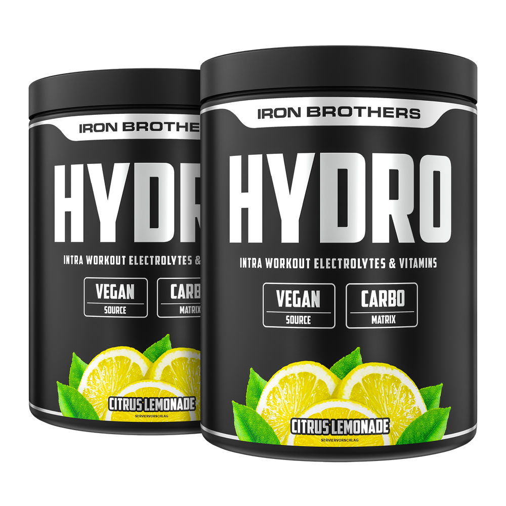 Supplement Paket mit 2x 400g Hydro Duel Elektrolyt Mineralien und einer gratis 20g Probe