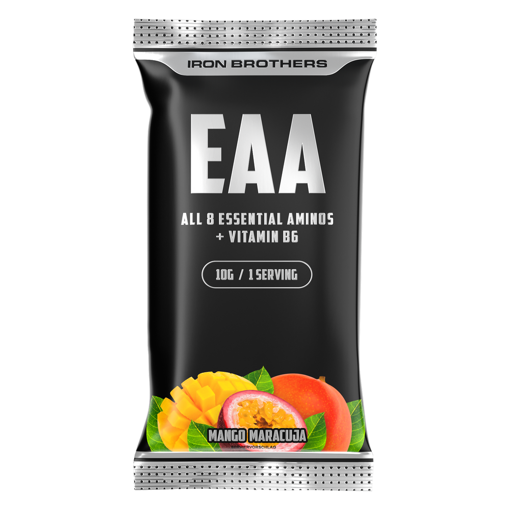 Iron Brothers EAA Zero Probe 10g mit Mango Maracuja Geschmack - EAA Tropical Sample