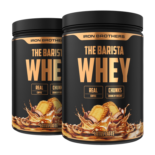 The Barista Whey Doppelpack - Lotus Latte