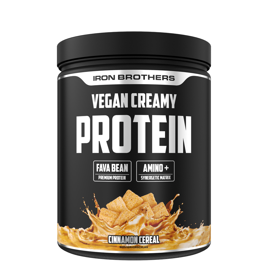 Vegan Creamy Protein - Cinnamon Cereal Flavour von Iron Brothers - Zimt Cereal Geschmack