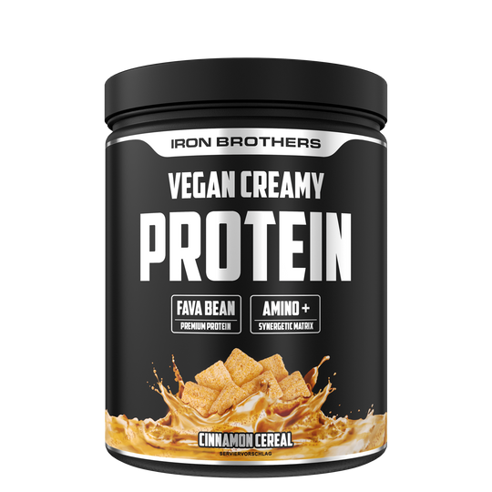 Vegan Creamy Protein - Cinnamon Cereal Flavour von Iron Brothers - Zimt Cereal Geschmack