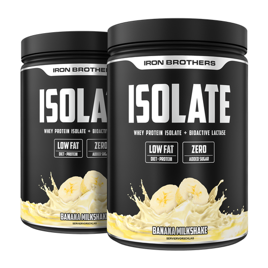 Whey Protein Isolate Doppelpack - Banana Milkshake