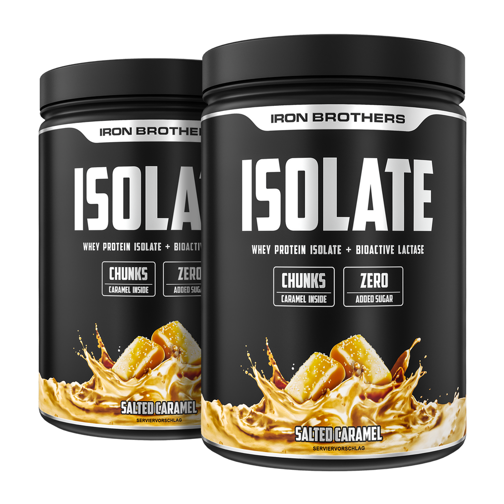 Whey Protein Isolate Doppelpack - Salted Caramel