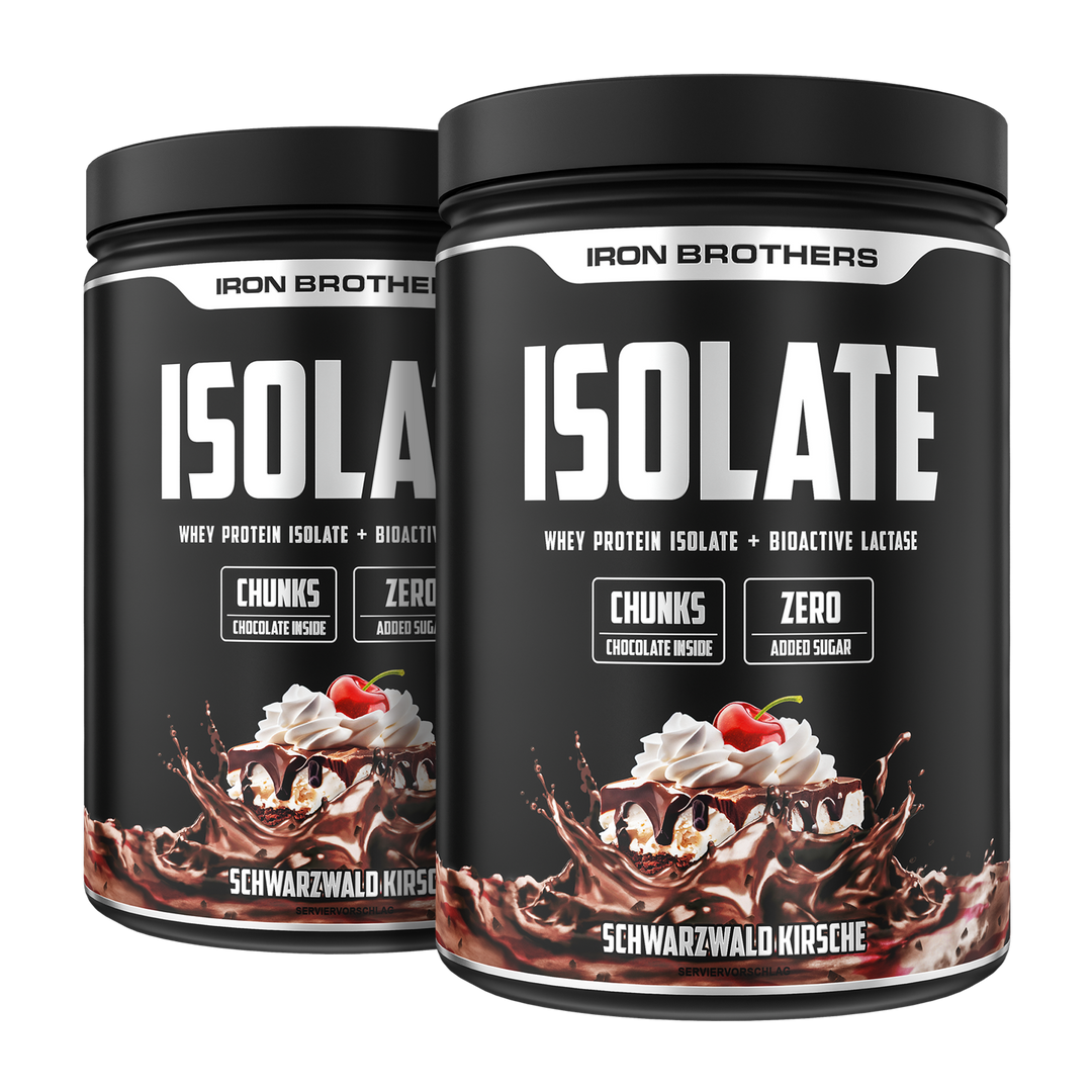 Whey Protein Isolate Doppelpack - Schwarzwald Kirsche